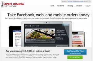 A third-party service to easily take restaurant orders online 